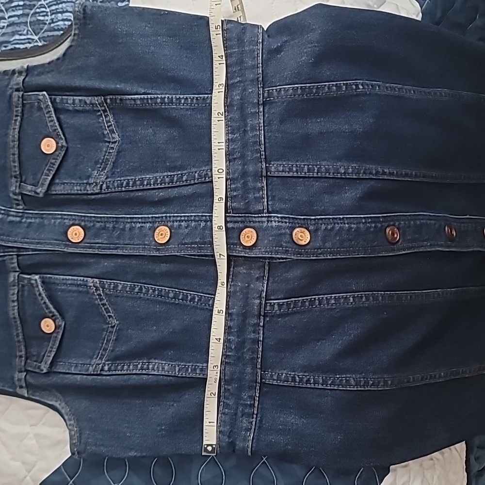 J Crew Denim Sleeveless Dress1 - Picture 9 of 10